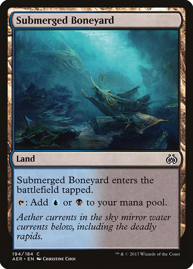 Submerged Boneyard [Aether Revolt] | Clutch Gaming