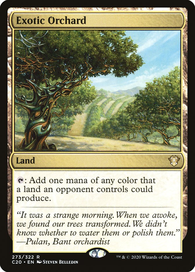Exotic Orchard [Commander 2020] | Clutch Gaming