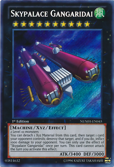 Skypalace Gangaridai [NUMH-EN045] Secret Rare | Clutch Gaming