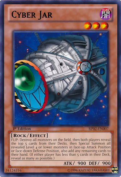 Cyber Jar [BP02-EN007] Rare | Clutch Gaming