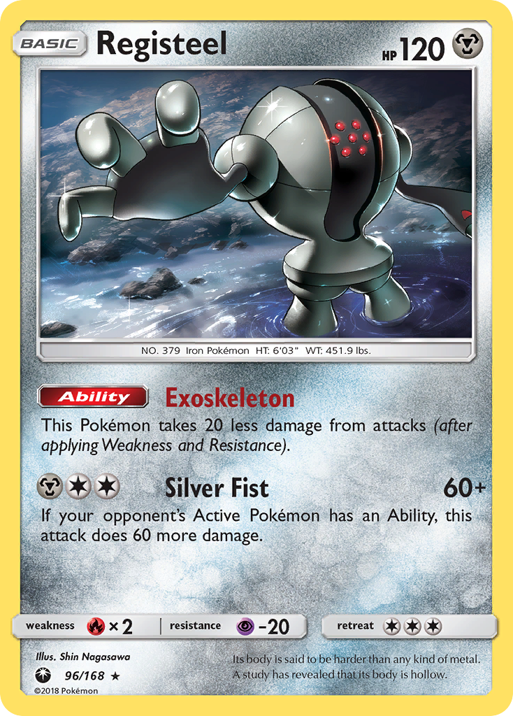 Registeel (96/168) [Sun & Moon: Celestial Storm] | Clutch Gaming