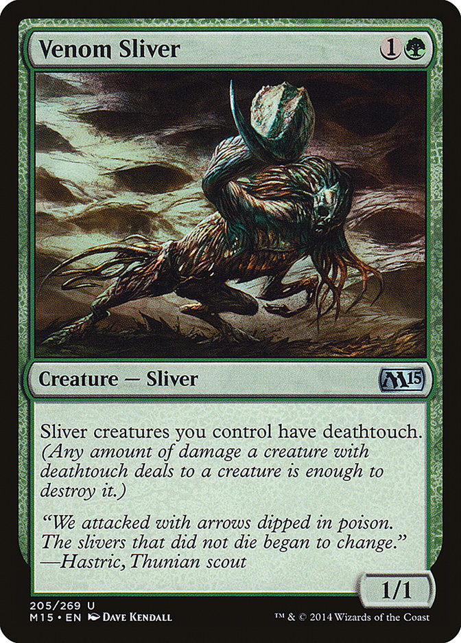 Venom Sliver [Magic 2015] | Clutch Gaming