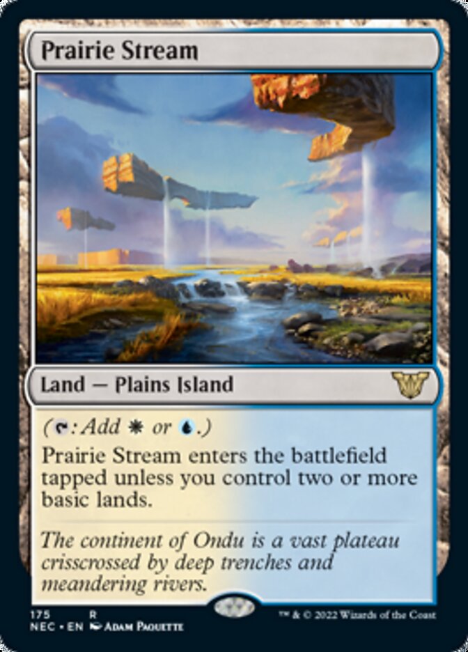 Prairie Stream [Kamigawa: Neon Dynasty Commander] | Clutch Gaming