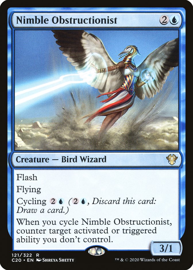 Nimble Obstructionist [Commander 2020] | Clutch Gaming