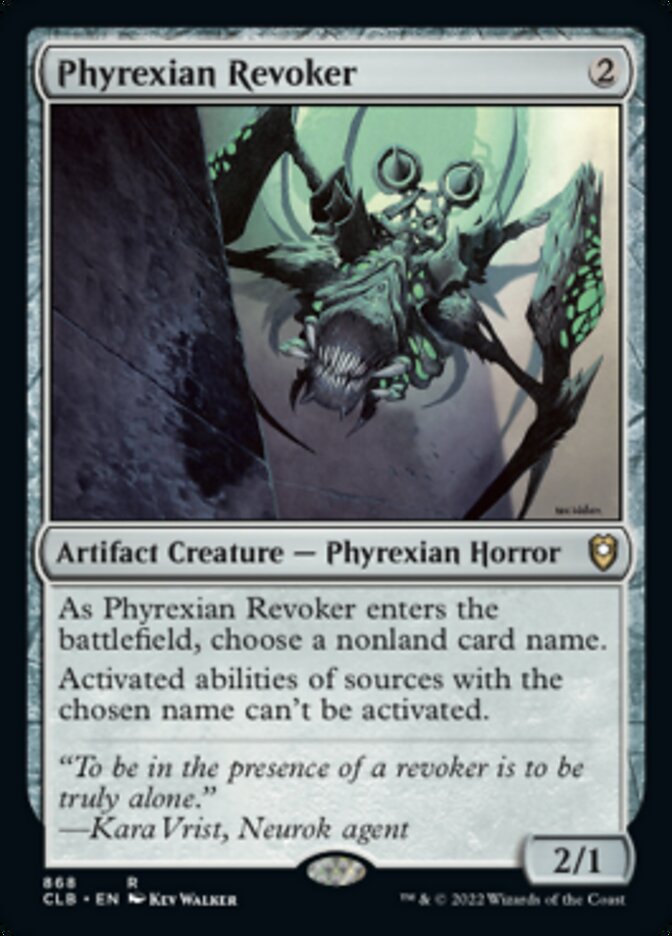 Phyrexian Revoker [Commander Legends: Battle for Baldur's Gate] | Clutch Gaming