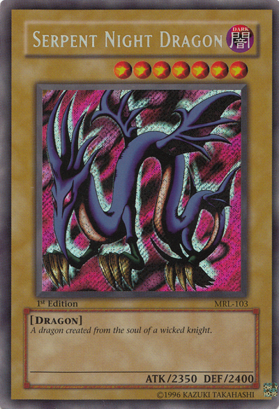 Serpent Night Dragon [MRL-103] Secret Rare | Clutch Gaming