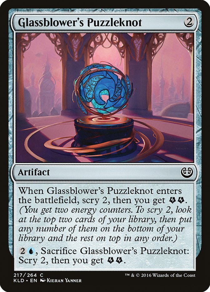 Glassblower's Puzzleknot [Kaladesh] | Clutch Gaming