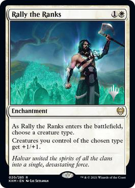 Rally the Ranks (Promo Pack) [Kaldheim Promos] | Clutch Gaming