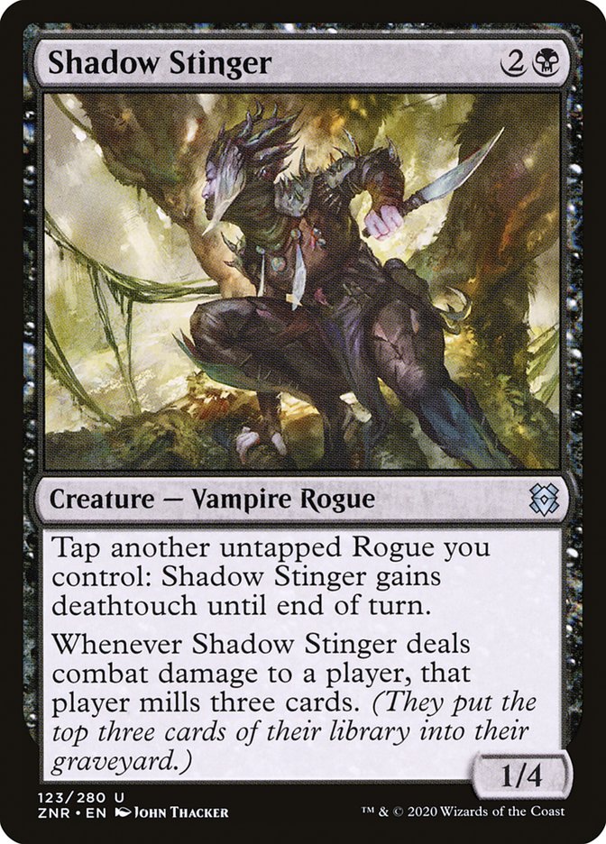 Shadow Stinger [Zendikar Rising] | Clutch Gaming