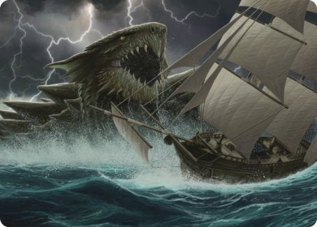 Dragon Turtle Art Card [Dungeons & Dragons: Adventures in the Forgotten Realms Art Series] | Clutch Gaming