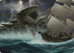 Dragon Turtle Art Card [Dungeons & Dragons: Adventures in the Forgotten Realms Art Series] | Clutch Gaming
