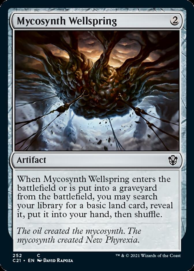 Mycosynth Wellspring [Commander 2021] | Clutch Gaming