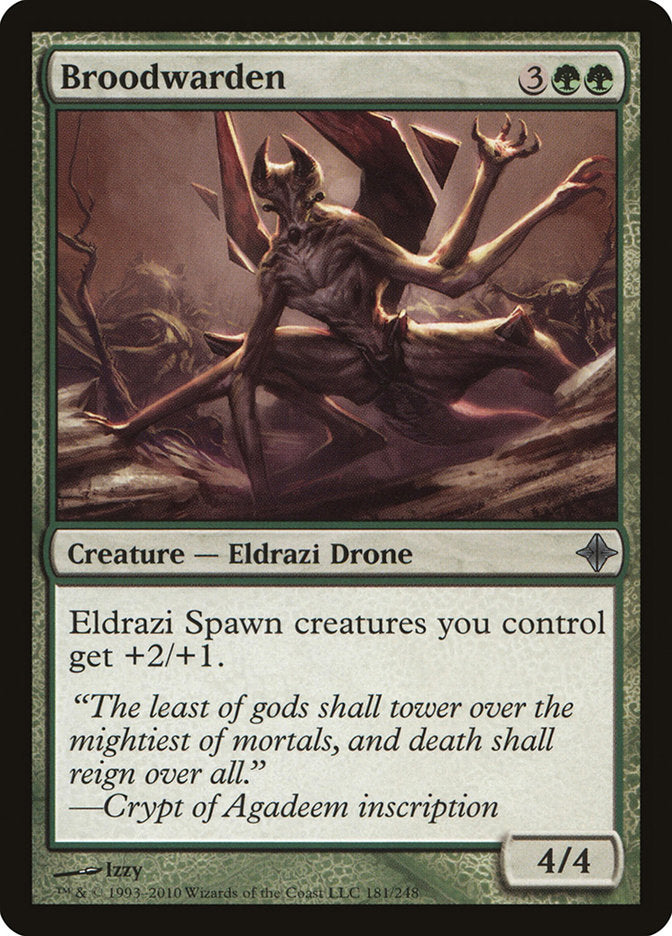 Broodwarden [Rise of the Eldrazi] | Clutch Gaming