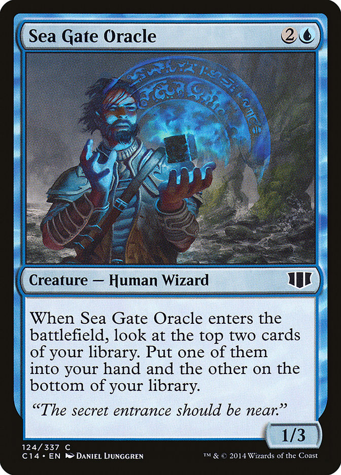 Sea Gate Oracle [Commander 2014] | Clutch Gaming