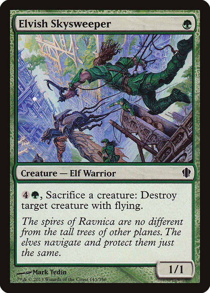 Elvish Skysweeper [Commander 2013] | Clutch Gaming