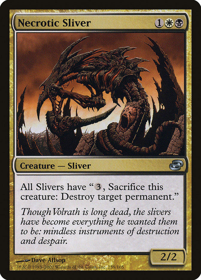 Necrotic Sliver [Planar Chaos] | Clutch Gaming