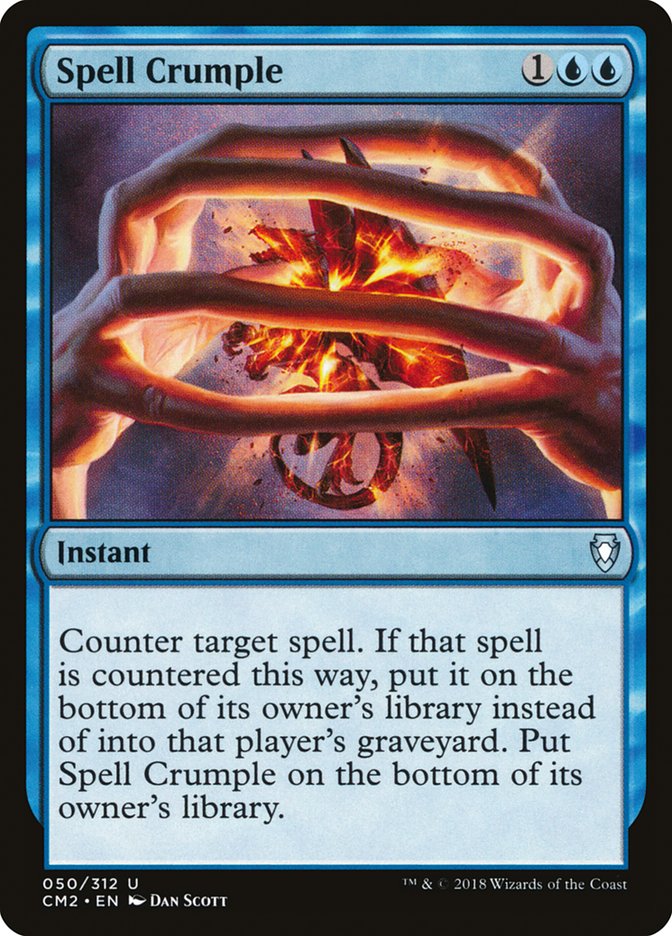 Spell Crumple [Commander Anthology Volume II] | Clutch Gaming