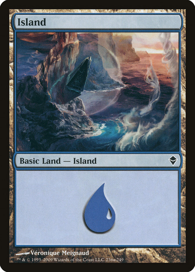 Island (236a) [Zendikar] | Clutch Gaming