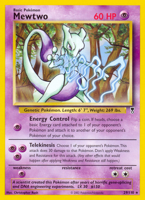 Mewtwo (29/110) [Legendary Collection] | Clutch Gaming