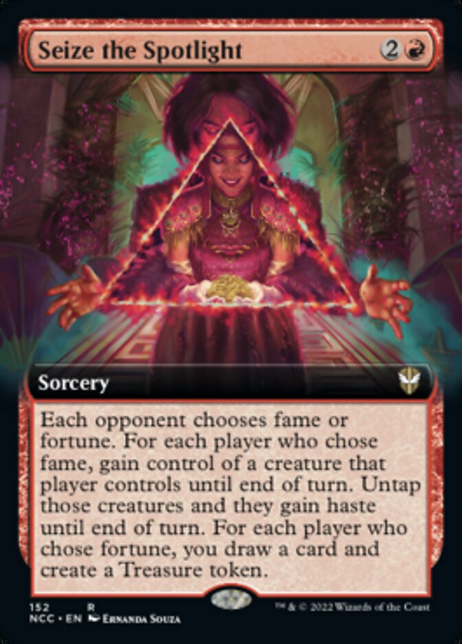 Seize the Spotlight (Extended Art) [Streets of New Capenna Commander] | Clutch Gaming