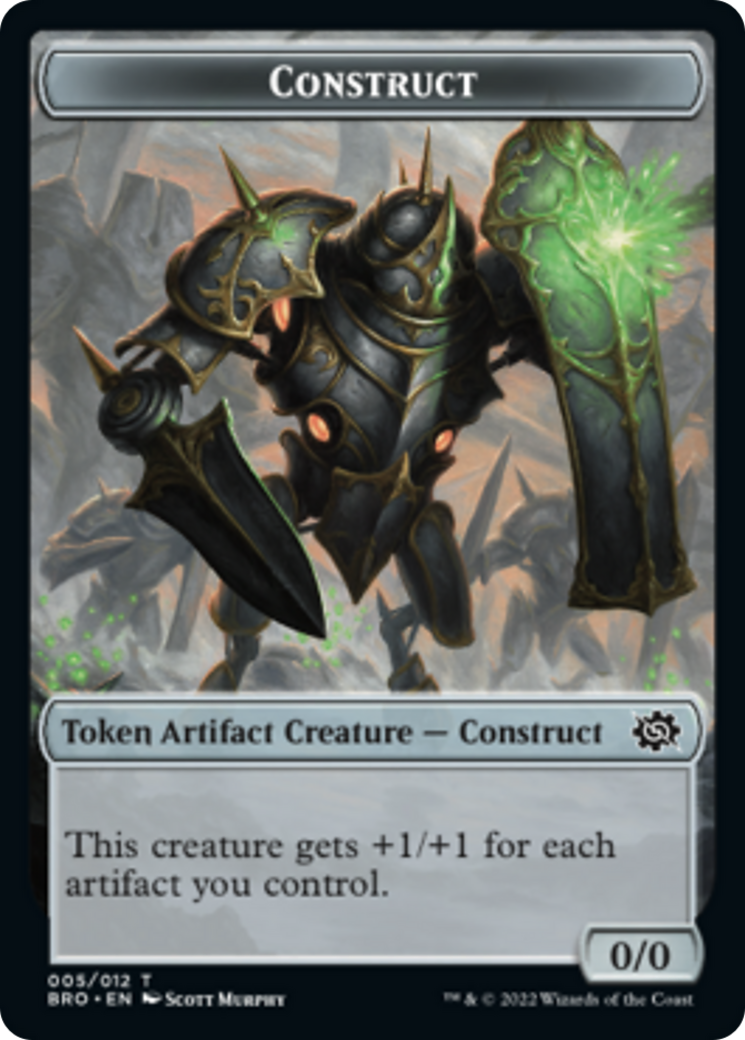 Construct Token (005) [The Brothers' War Tokens] | Clutch Gaming