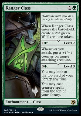 Ranger Class (Promo Pack) [Dungeons & Dragons: Adventures in the Forgotten Realms Promos] | Clutch Gaming