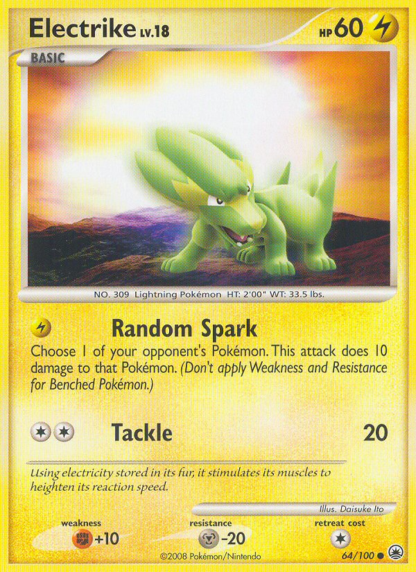 Electrike (64/100) [Diamond & Pearl: Majestic Dawn] | Clutch Gaming