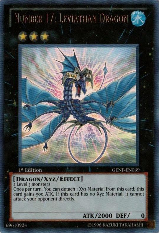 Number 17: Leviathan Dragon [GENF-EN039] Ultra Rare | Clutch Gaming