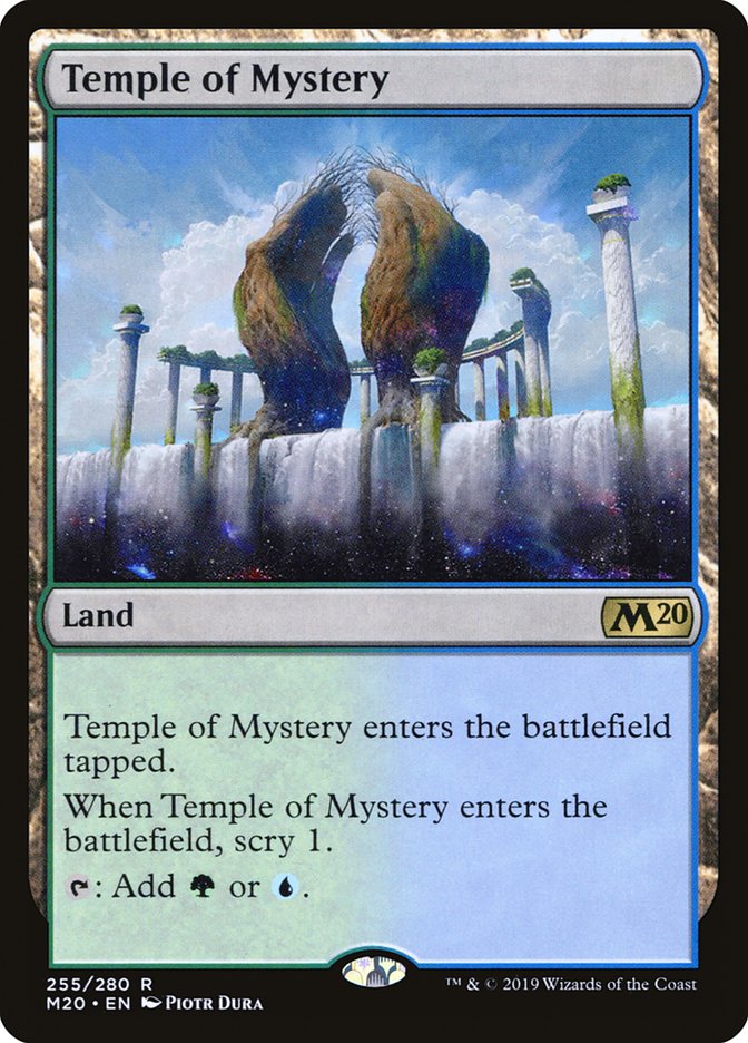 Temple of Mystery [Core Set 2020] | Clutch Gaming