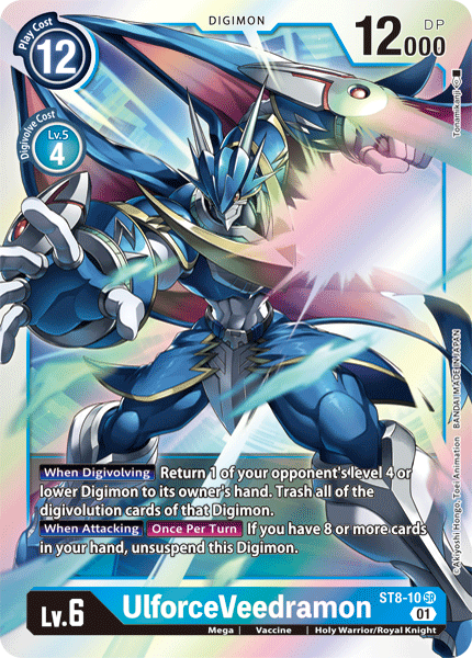 UlforceVeedramon [ST8-10] [Starter Deck: Ulforce Veedramon] | Clutch Gaming