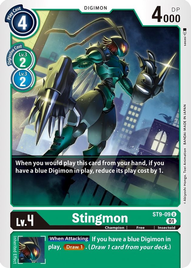 Stingmon [ST9-09] [Starter Deck: Ultimate Ancient Dragon] | Clutch Gaming