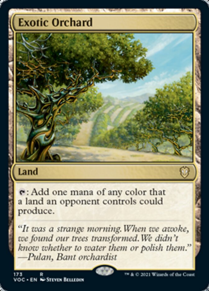 Exotic Orchard [Innistrad: Crimson Vow Commander] | Clutch Gaming