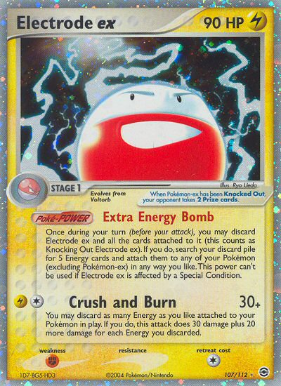 Electrode ex (107/112) [EX: FireRed & LeafGreen] | Clutch Gaming