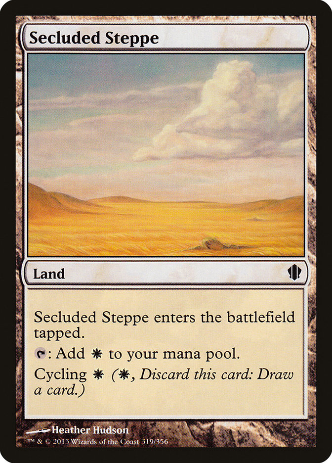 Secluded Steppe [Commander 2013] | Clutch Gaming