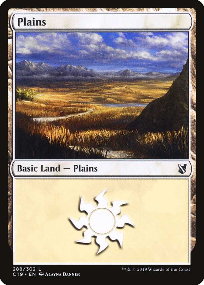 Plains (288) [Commander 2019] | Clutch Gaming