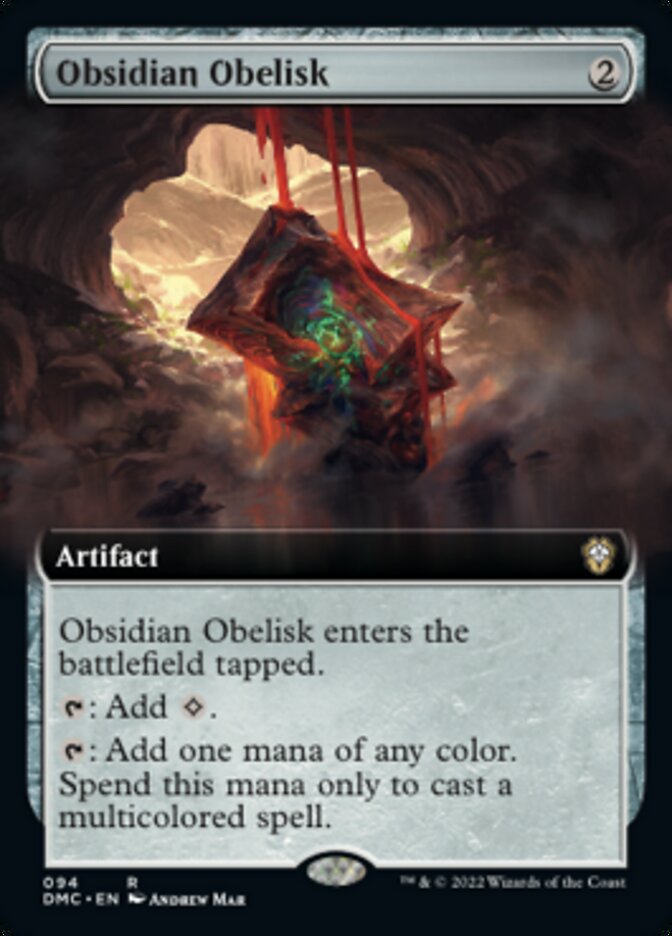 Obsidian Obelisk (Extended Art) [Dominaria United Commander] | Clutch Gaming