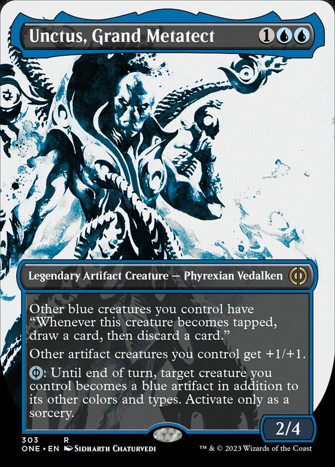 Unctus, Grand Metatect (Borderless Ichor) [Phyrexia: All Will Be One] | Clutch Gaming