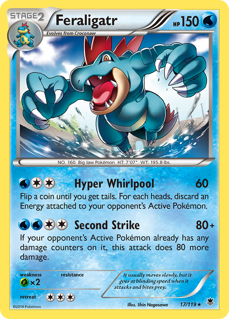 Feraligatr (17/119) [XY: Phantom Forces] | Clutch Gaming