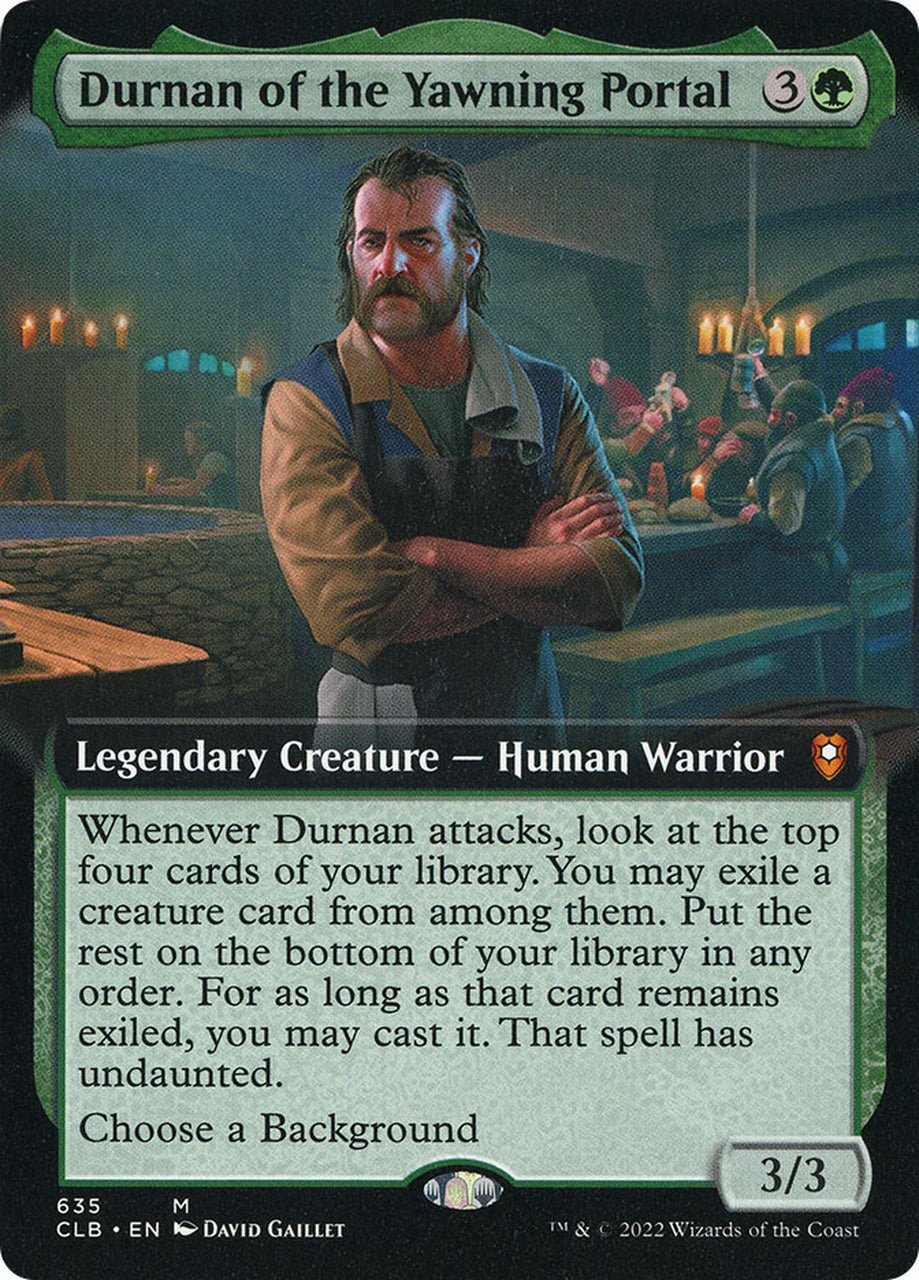 Durnan of the Yawning Portal (Extended Art) [Commander Legends: Battle for Baldur's Gate] | Clutch Gaming