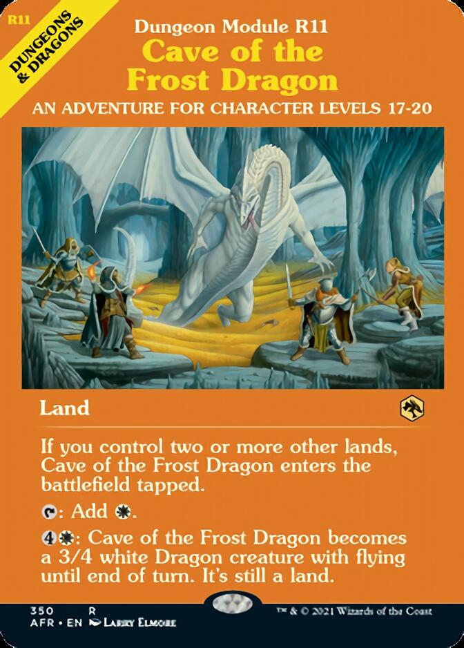 Cave of the Frost Dragon (Dungeon Module) [Dungeons & Dragons: Adventures in the Forgotten Realms] | Clutch Gaming