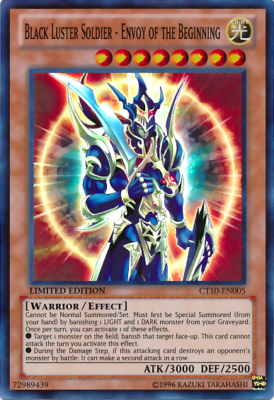 Black Luster Soldier - Envoy of the Beginning [CT10-EN005] Super Rare | Clutch Gaming