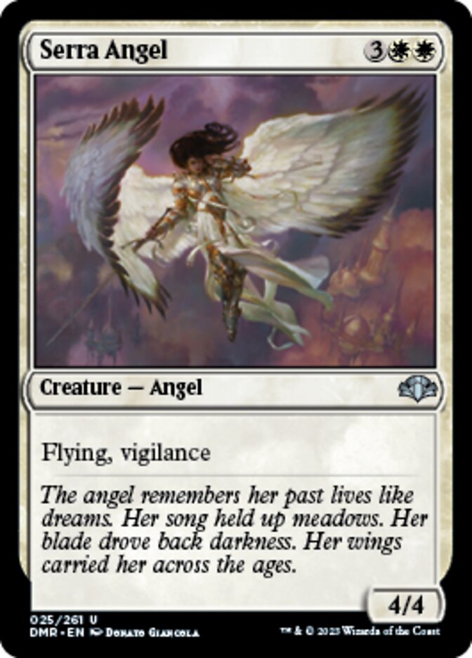 Serra Angel [Dominaria Remastered] | Clutch Gaming