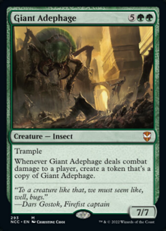 Giant Adephage [Streets of New Capenna Commander] | Clutch Gaming