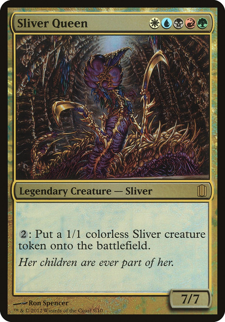 Sliver Queen (Oversized) [Commander's Arsenal Oversized] | Clutch Gaming