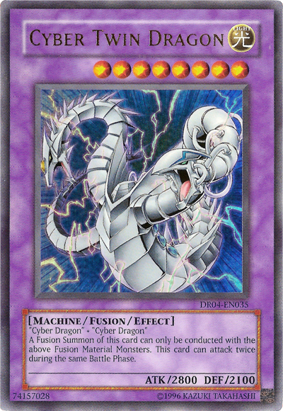 Cyber Twin Dragon [DR04-EN035] Ultra Rare | Clutch Gaming