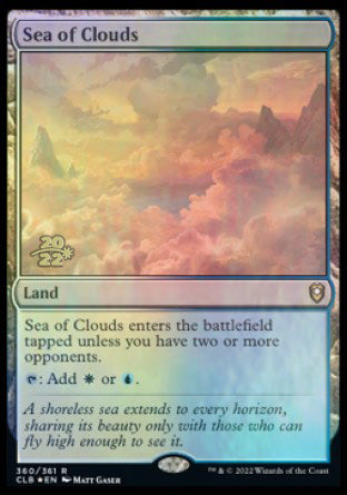 Sea of Clouds [Commander Legends: Battle for Baldur's Gate Prerelease Promos] | Clutch Gaming
