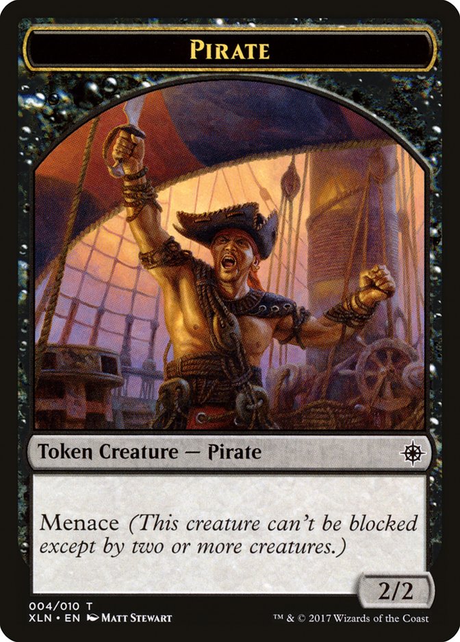 Pirate Token [Ixalan Tokens] | Clutch Gaming