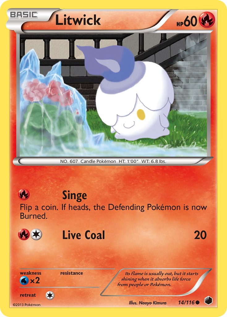 Litwick (14/116) [Black & White: Plasma Freeze] | Clutch Gaming