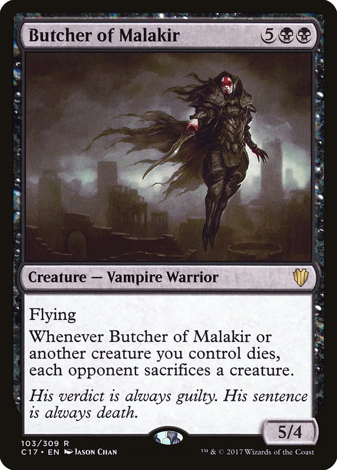 Butcher of Malakir [Commander 2017] | Clutch Gaming