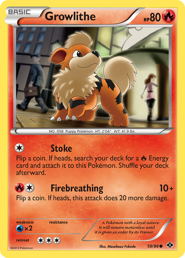 Growlithe (10/99) [Black & White: Next Destinies] | Clutch Gaming